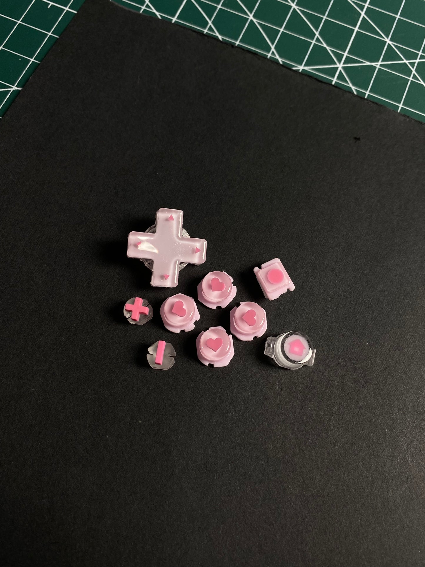 Blush Heart Custom Nintendo Switch Lite