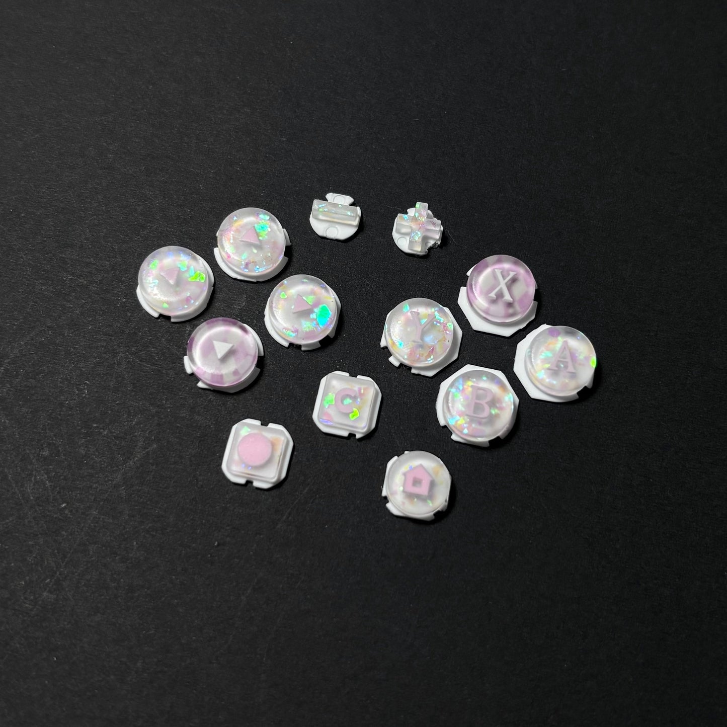 Opal Pink Buttons for Switch 2