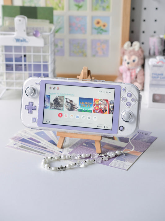 Custom Switch Lite – Grape Milkshake (Pastel Edition)