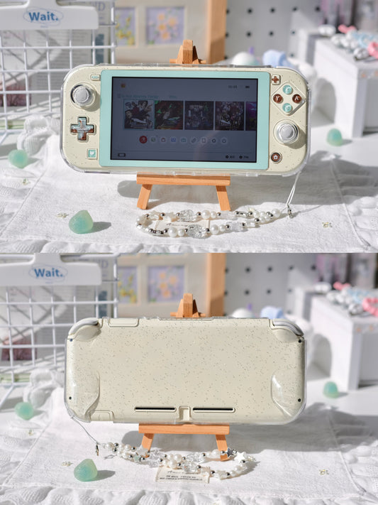 Custom Switch Lite – Vanilla Mint Chocolate (Vintage Edition)