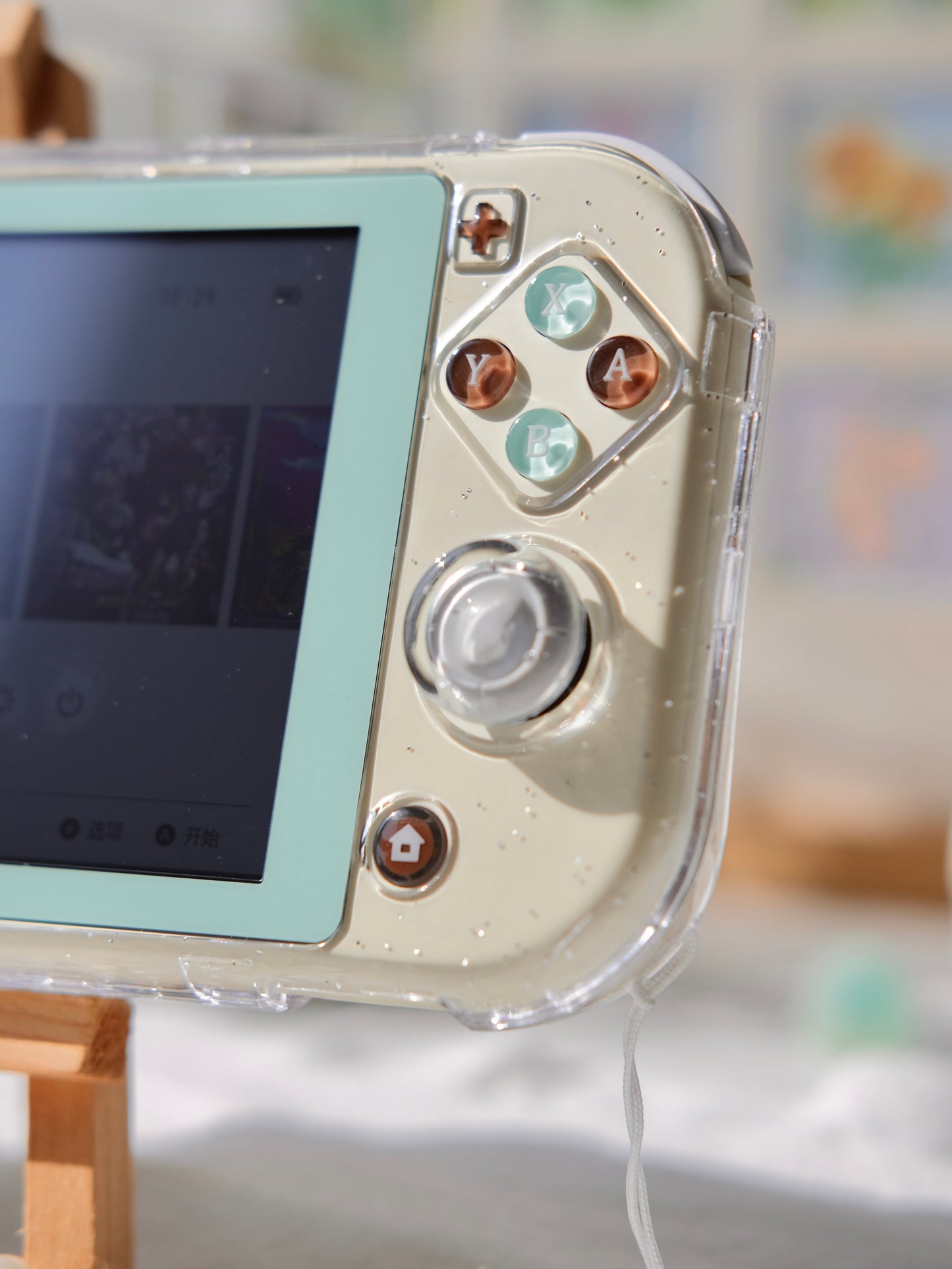 Custom Switch Lite – Vanilla Mint Chocolate (Vintage Edition)