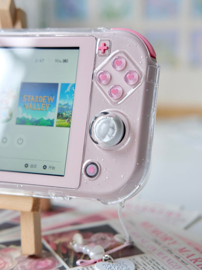 Blush Heart Custom Nintendo Switch Lite