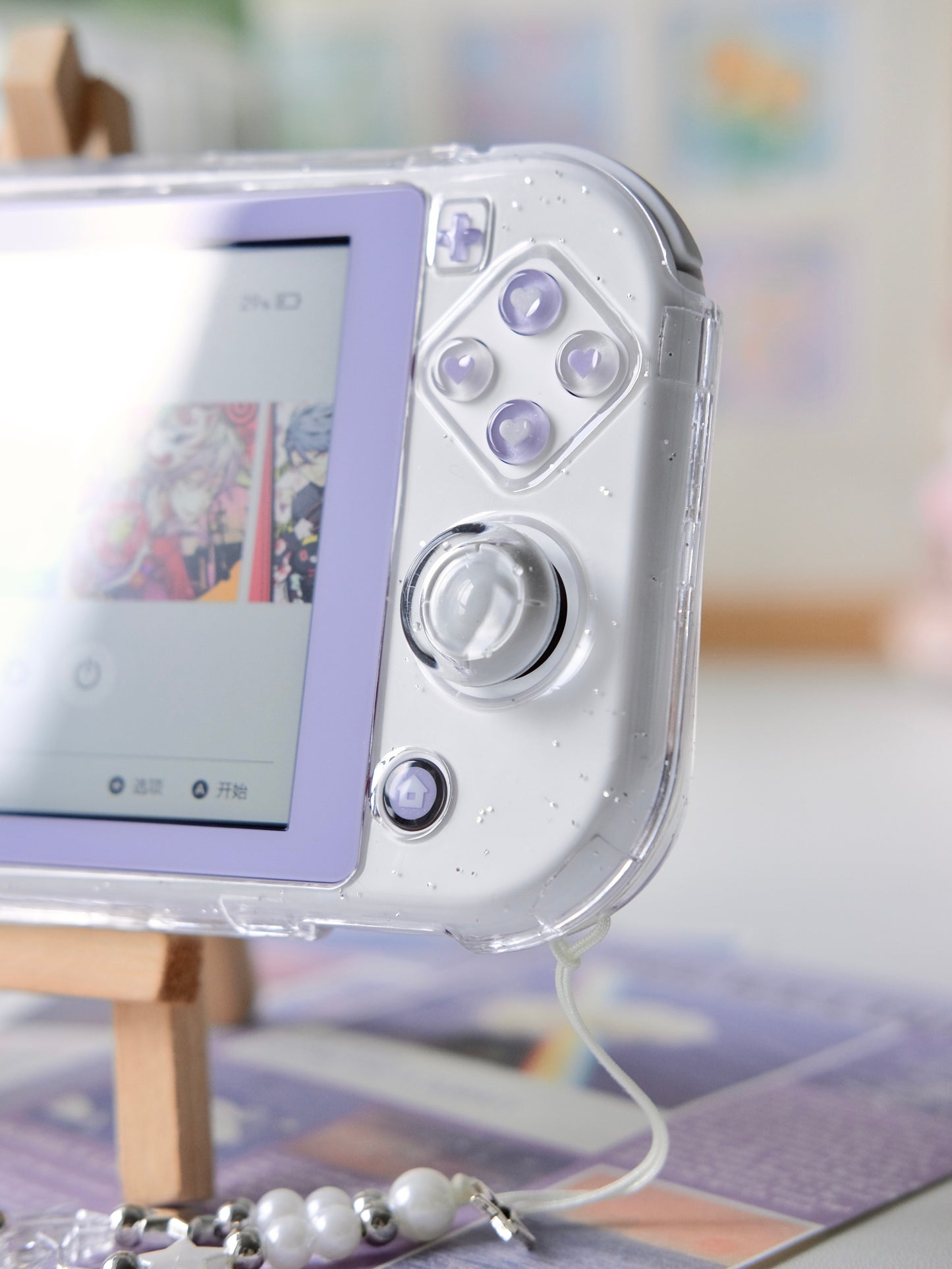 Grape Milkshake Custom Nintendo Switch Lite