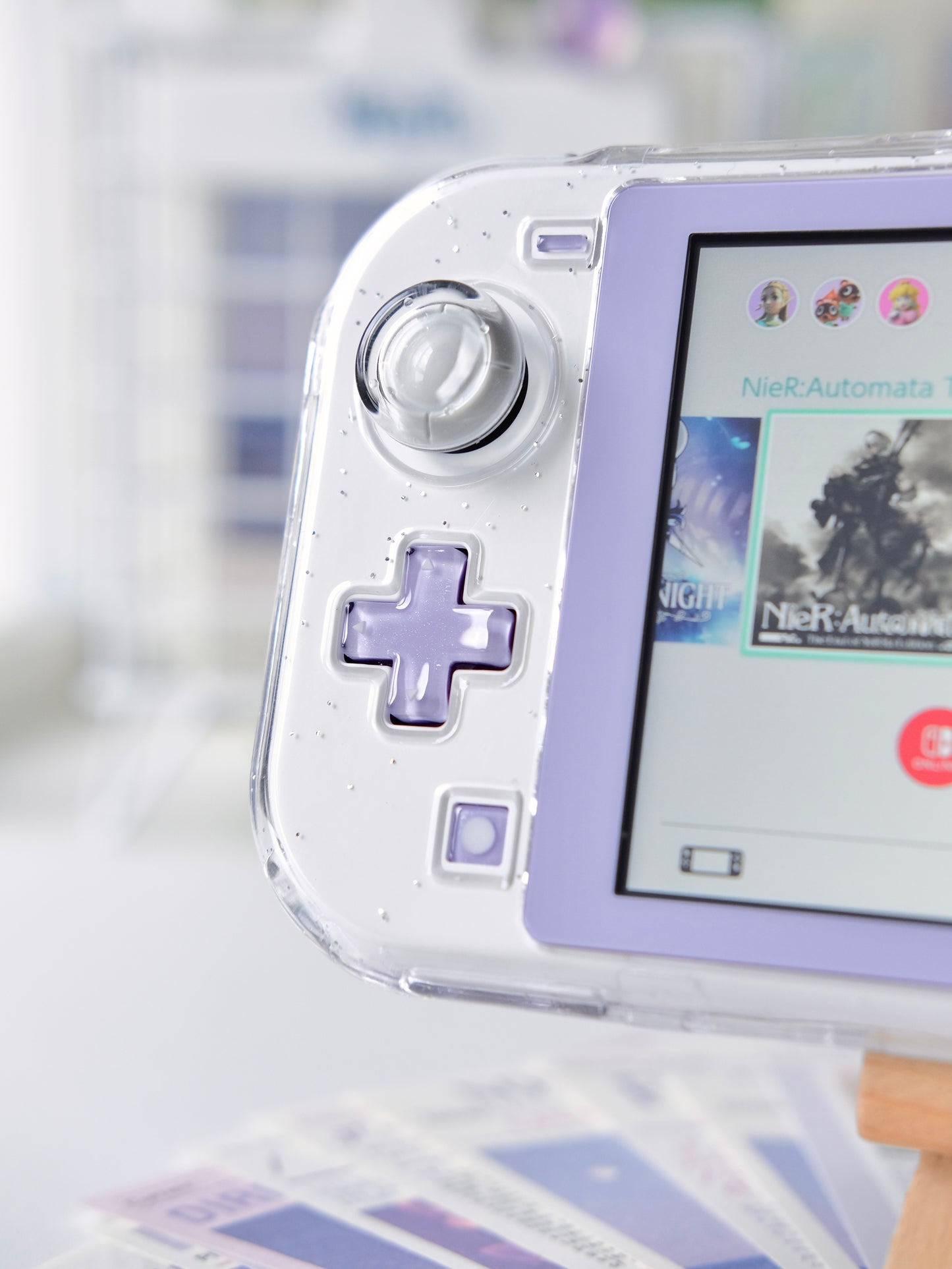 Grape Milkshake Custom Nintendo Switch Lite