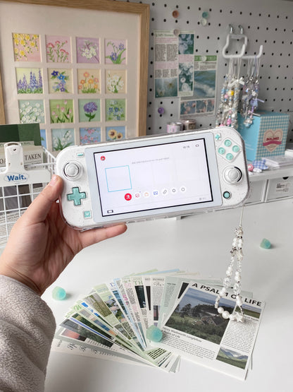 Custom Switch Lite – Mint Candy (Pastel Edition)