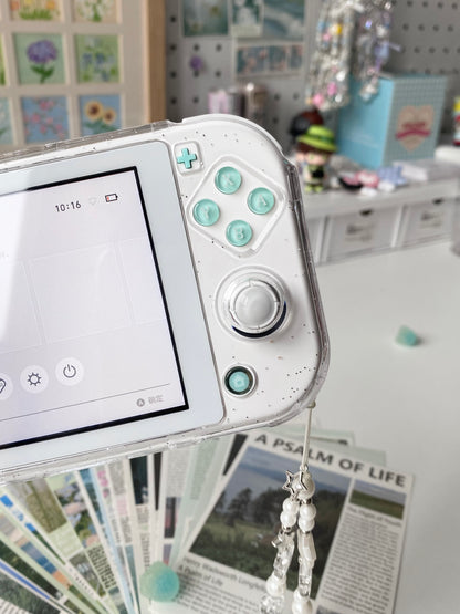 Custom Switch Lite – Mint Candy (Pastel Edition)
