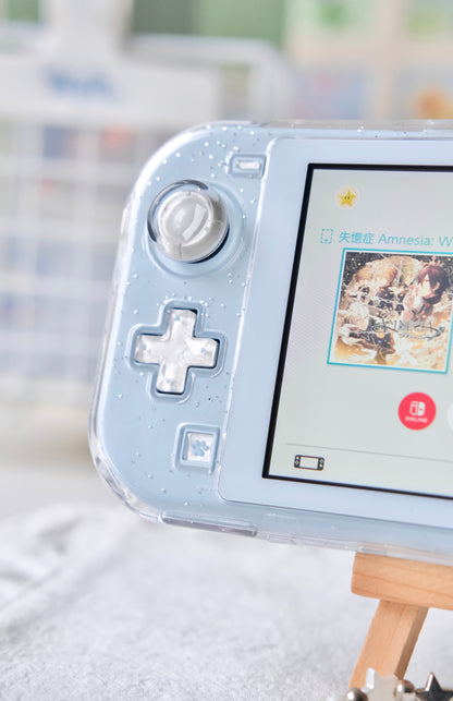 Black & White Pearl Paw Resin Buttons for Switch Lite
