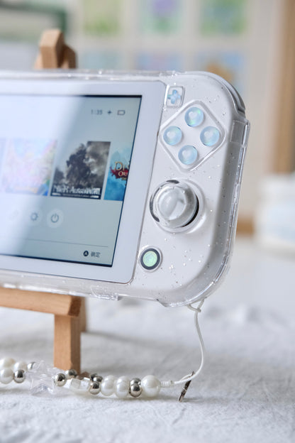 Blue Laser Resin Buttons for Switch Lite