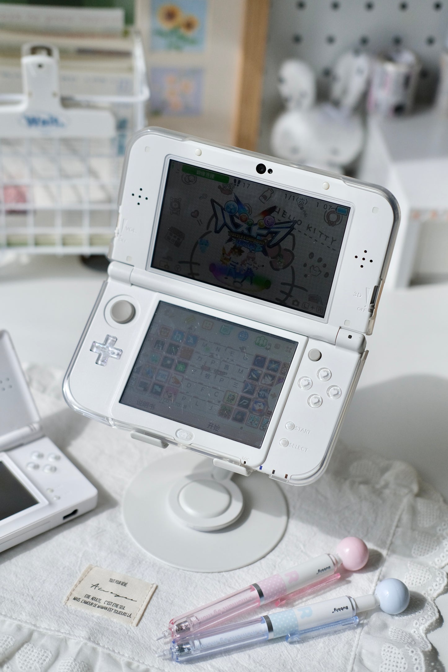 Snow Heart Buttons for New 3DS XL