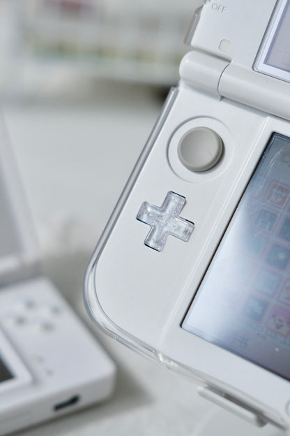 Snow Heart Buttons for New 3DS XL