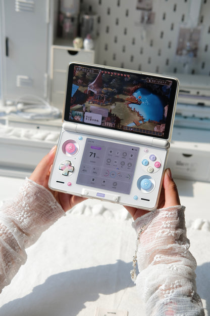 Pastel Rainbow Star Buttons & Thumbstick Caps for AYN Thor