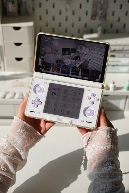 Blush Lavender Hearts | AYN Thor Buttons & Thumbsticks