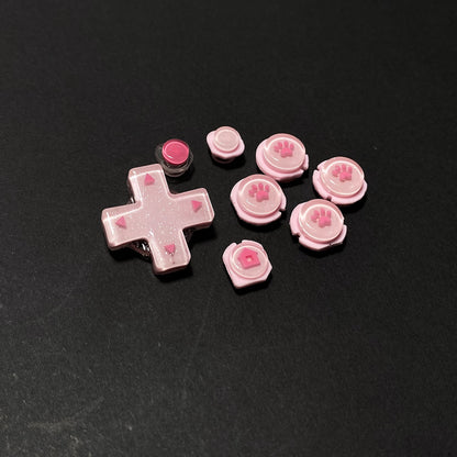 Pink Paw Resin Buttons for New 2DS XL