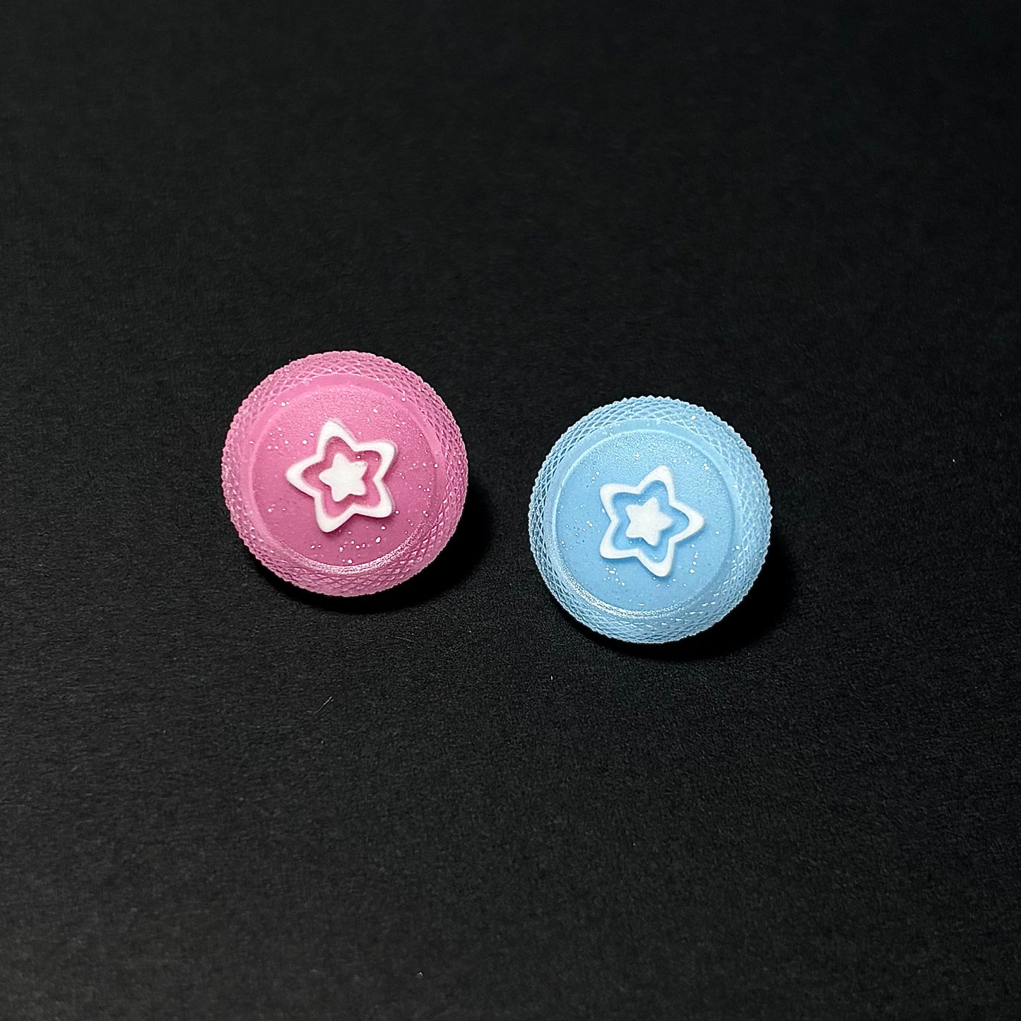Pastel Rainbow Star Buttons & Thumbstick Caps for AYN Thor