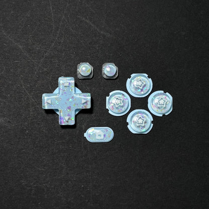 Cloud Star Resin Buttons for New 3DS XL