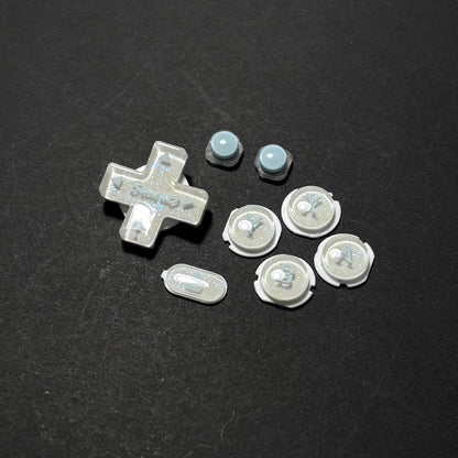 Icy Milk Resin Buttons for New 3DS XL
