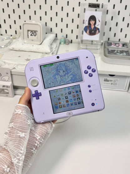 Pearlescent Purple Star Resin Buttons for Nintendo 2DS