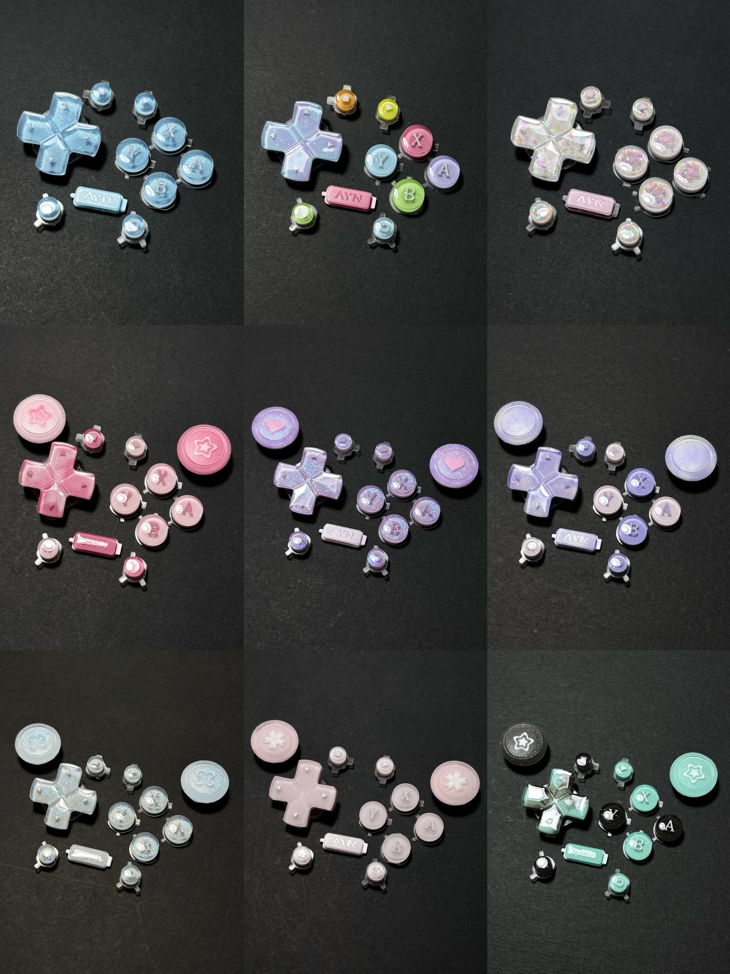 Custom AYN Thor Buttons & Thumbsticks – Personalized Colors & Icons