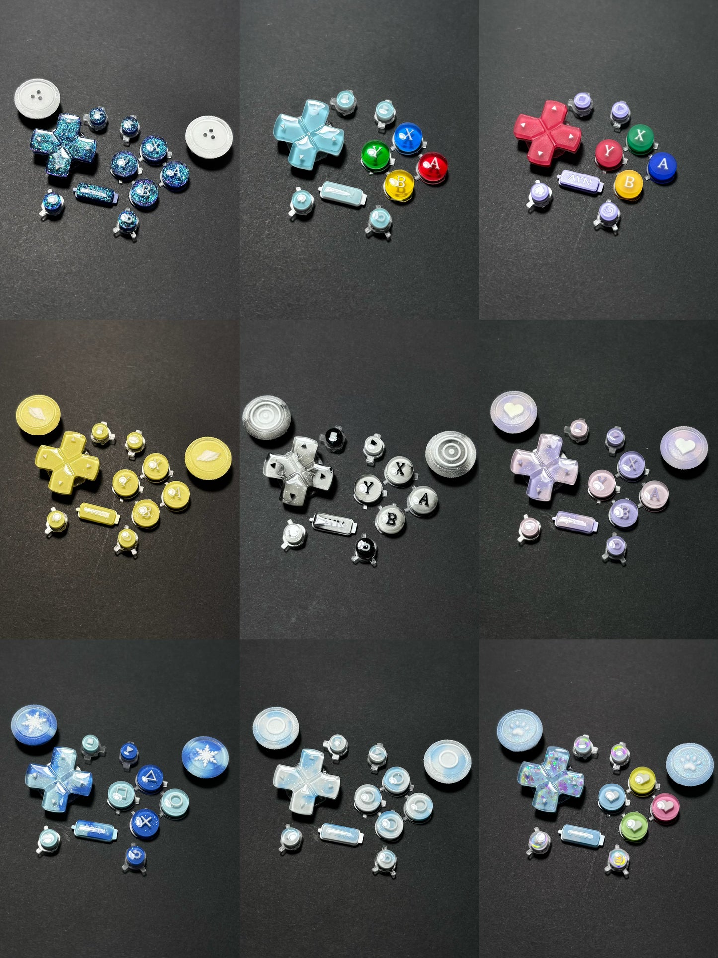 Custom AYN Thor Buttons & Thumbsticks – Personalized Colors & Icons