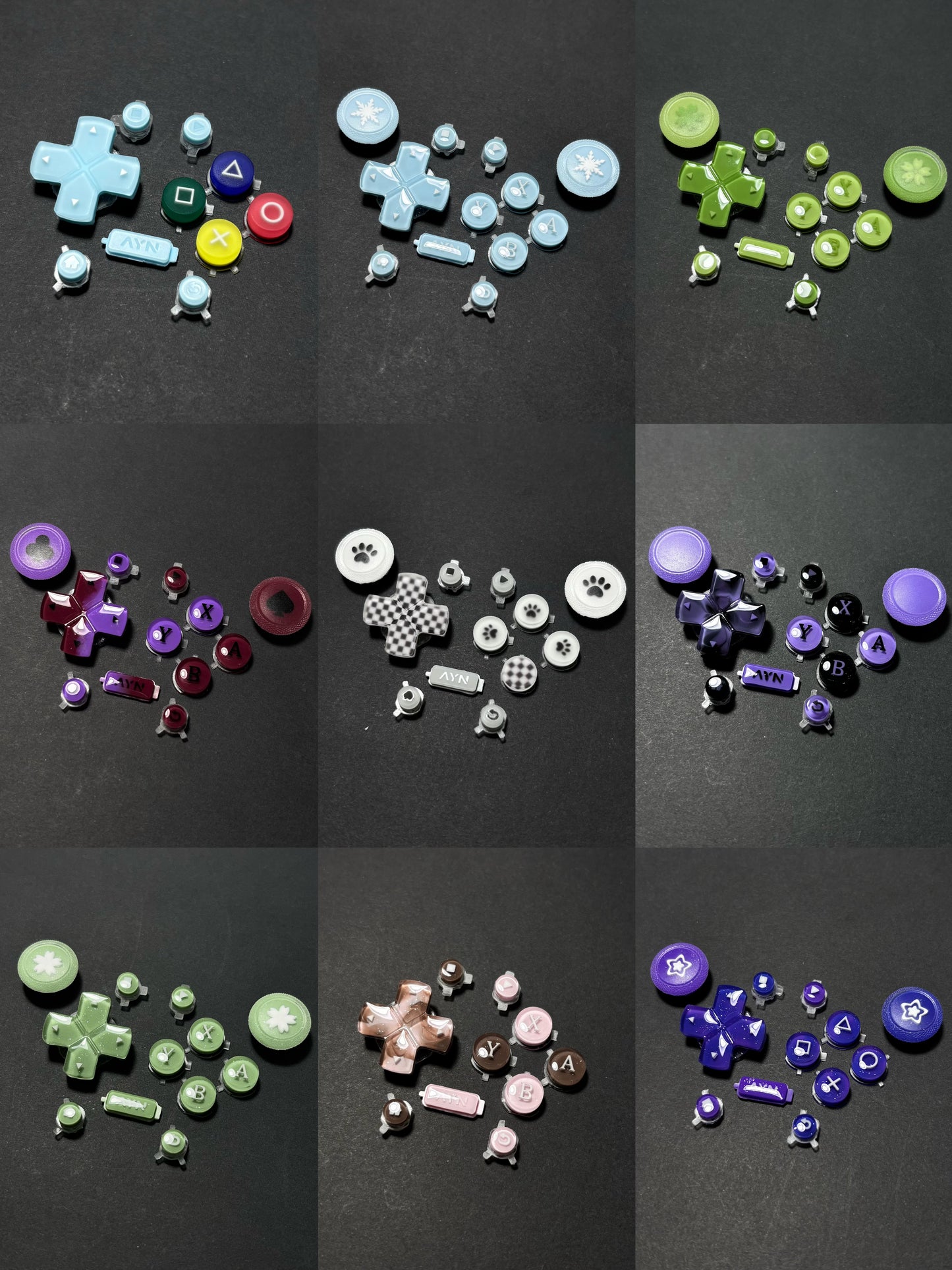 Custom AYN Thor Buttons & Thumbsticks – Personalized Colors & Icons