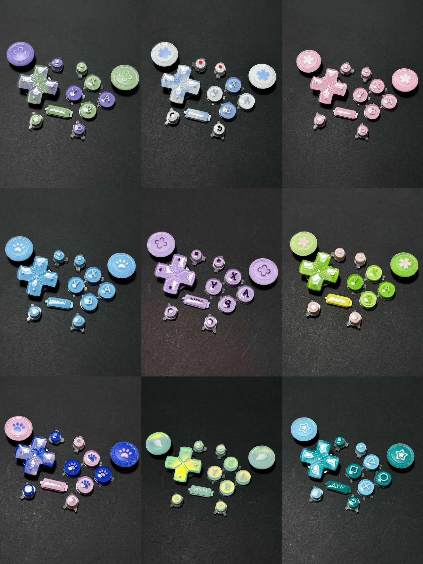 Custom AYN Thor Buttons & Thumbsticks – Personalized Colors & Icons