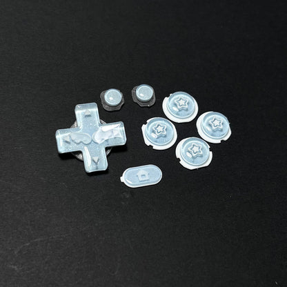 Blue Crystal Wing & Star Buttons for New Nintendo 3DS XL